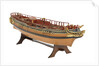 Ship of 80-guns, three-decker 2nd rate by unknown