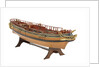 Ship of 80-guns, three-decker 2nd rate by unknown