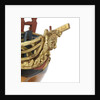 Ship of 80 guns, three-decker 2nd rate by unknown