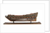 Model of a warship, frigate, 36-40 guns by unknown