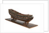 Model of a warship, frigate, 36-40 guns by unknown