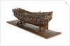 Model of a warship, frigate, 36-40 guns by unknown
