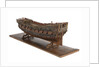 Model of a warship, frigate, 36-40 guns by unknown