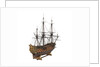 Navy board model of warship 'St Michael (1669)', 98 guns, 1st rate by unknown