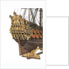 Navy board model of warship 'St Michael (1669)', 98 guns, 1st rate by unknown