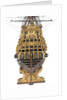 Navy board model of warship 'St Michael (1669)', 98 guns, 1st rate by unknown