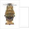 Navy board model of warship 'St Michael (1669)', 98 guns, 1st rate by unknown
