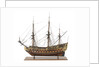 Ship of 90-guns by unknown