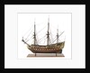 Ship of 90-guns by unknown