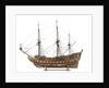 Model of 'Naseby', 80-86-guns by Robert Spence