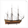 Model of a warship (1685), 40 guns by unknown