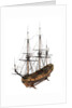 Model of a warship (1685), 40 guns by unknown