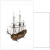 Model of a warship (1685), 40 guns by unknown