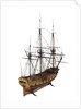 Model of a warship (1685), 40 guns by unknown