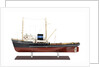 Full hull model of salvage tug 'Salvonia' (1951) by Unknown