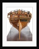 Contemporary full hull model of the 'Winchelsea' (circa 1764) a frigate of 32 guns by Thomas Burroughs