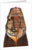 Contemporary full hull model of the 'Winchelsea' (circa 1764) a frigate of 32 guns by Thomas Burroughs