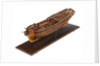 Contemporary full hull model of the 'Winchelsea' (circa 1764) a frigate of 32 guns by Thomas Burroughs