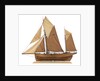 Model of the fishing smack 'Authentic' by J.W. Hodgson