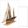 Model of the fishing smack 'Authentic' by J.W. Hodgson