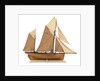 Model of the fishing smack 'Authentic' by J.W. Hodgson