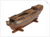 Contemporary full hull model of the 'L'Éole' (1789), a French 74-gun two-decker ship of the line by Unknown