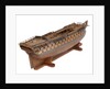 Contemporary full hull model of the 'L'Éole' (1789), a French 74-gun two-decker ship of the line by Unknown
