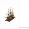 French 44-46 Gun Frigate by unknown