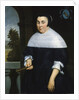 Portrait of Anna van Gelder by Hendrick Berckman