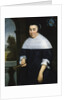 Portrait of Anna van Gelder by Hendrick Berckman