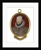 A young Elizabethan man, called Robert Devereux, 2nd Earl of Essex (1565-1601) by Hilliard/Oliver school