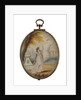 Symbolic female figure representing Freedom, releasing a dove by unknown