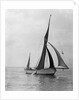 'Rathbale' (Br) sailing barge, under sail by unknown