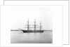 'Macquarie' (Br, 1875) 3 masted ship, ex 'Melbourne' (Devitt & Moore), moored at Gravesend by F. C. Gould & Sons