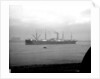 'Ayrshire' (Br, 1903) anchored on the River Thames at Tilbury by unknown