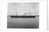 Photograph of cargo liner 'Nairnshire' (1899) 27th April 1904 by unknown