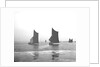 'Satanita' (Br, 1897) racing with 'Giralda' (Br, 1897) in the Thames match by unknown