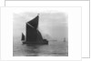 Sailing barge 'Verona' (Br, 1905) under sail by unknown