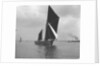 Sailing barge 'Mildreda' (Br, 1900) under sail by unknown