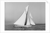 A yacht under sail by Anonymous