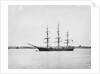 Photograph of a 3 masted ship 'Saint Leonards' (1864) 21st June 1872, off Tilbury, River Thames by unknown