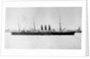 Passenger liner 'City of New York' (1888) at anchor, River Mersey, Liverpool by unknown