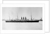 Passenger liner 'City of New York' (1888) at anchor, River Mersey, Liverpool by unknown