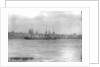 Passenger liner 'Peruvian' (1863) at anchor River Mersey in 1891 by National Maritime Museum