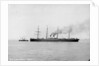 Passenger/cargo line SS 'Spain' (1871) under tow in the River Mersey by Francis Frith & Co.