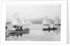Yachts and pulling skiffs on the lake at Bowness, Lake Windermere by National Maritime Museum