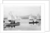 Yachts and pulling skiffs on the lake at Bowness, Lake Windermere by National Maritime Museum