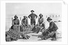 Fishermen with lobster pots, Sheringham, Norfolk by Francis Frith & Co.
