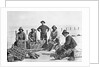 Fishermen with lobster pots, Sheringham, Norfolk by Francis Frith & Co.