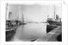 The Empress Docks at Southampton with tug 'Ajax', 'Amazon' and 'St Paul' by unknown